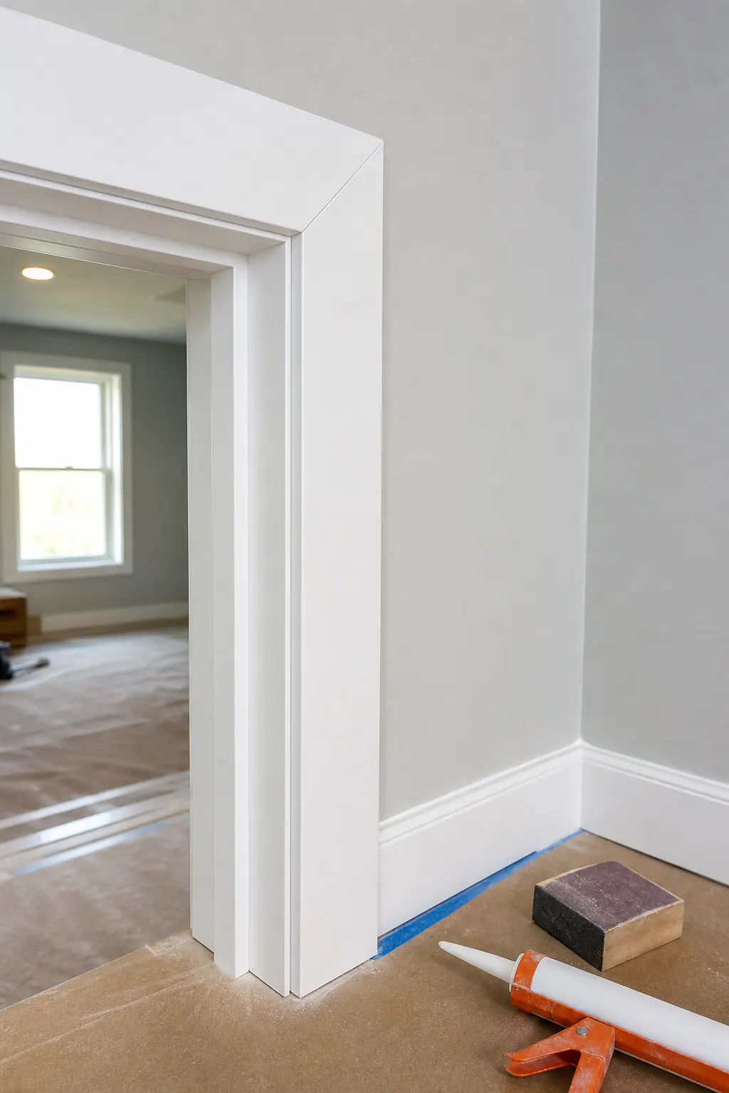Supporting 3 Finish Prep At Door Casing