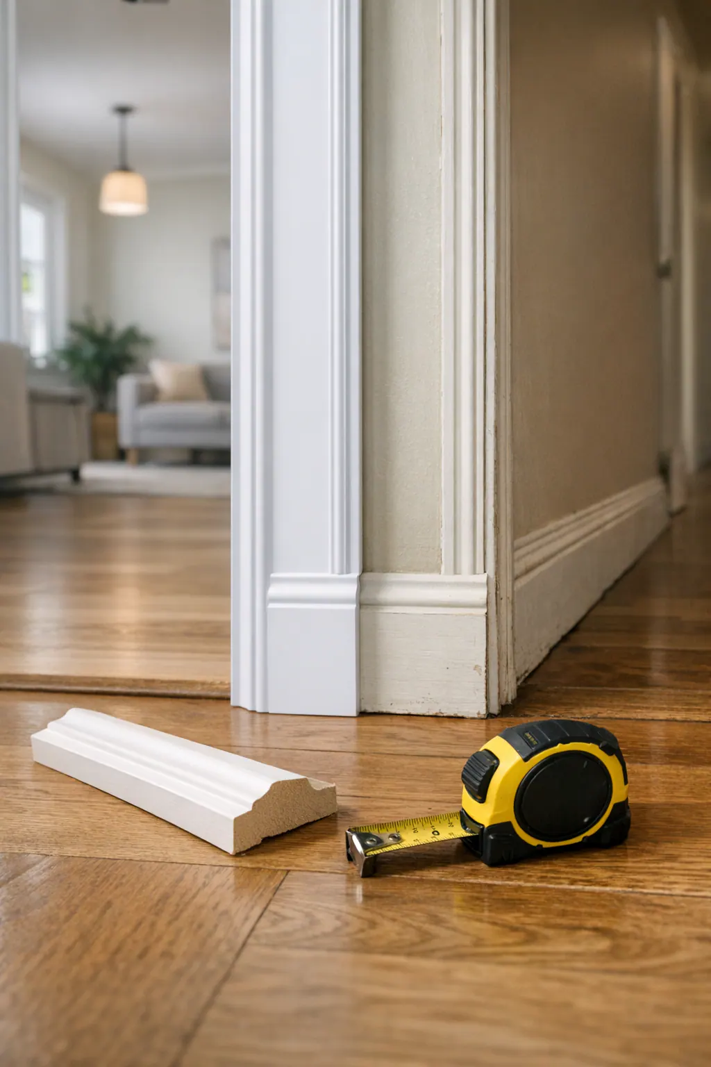 Supporting 4 Matching Existing Trim