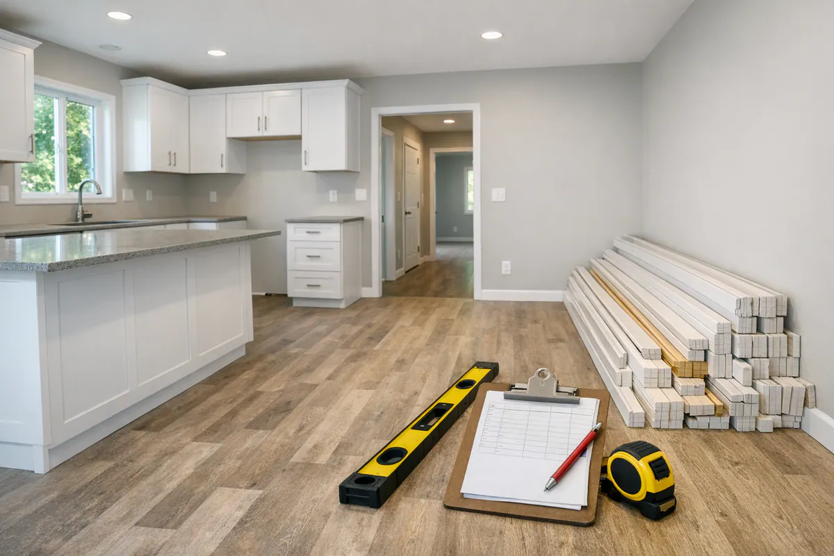 Supporting 7 Finish Carpentry Scheduling