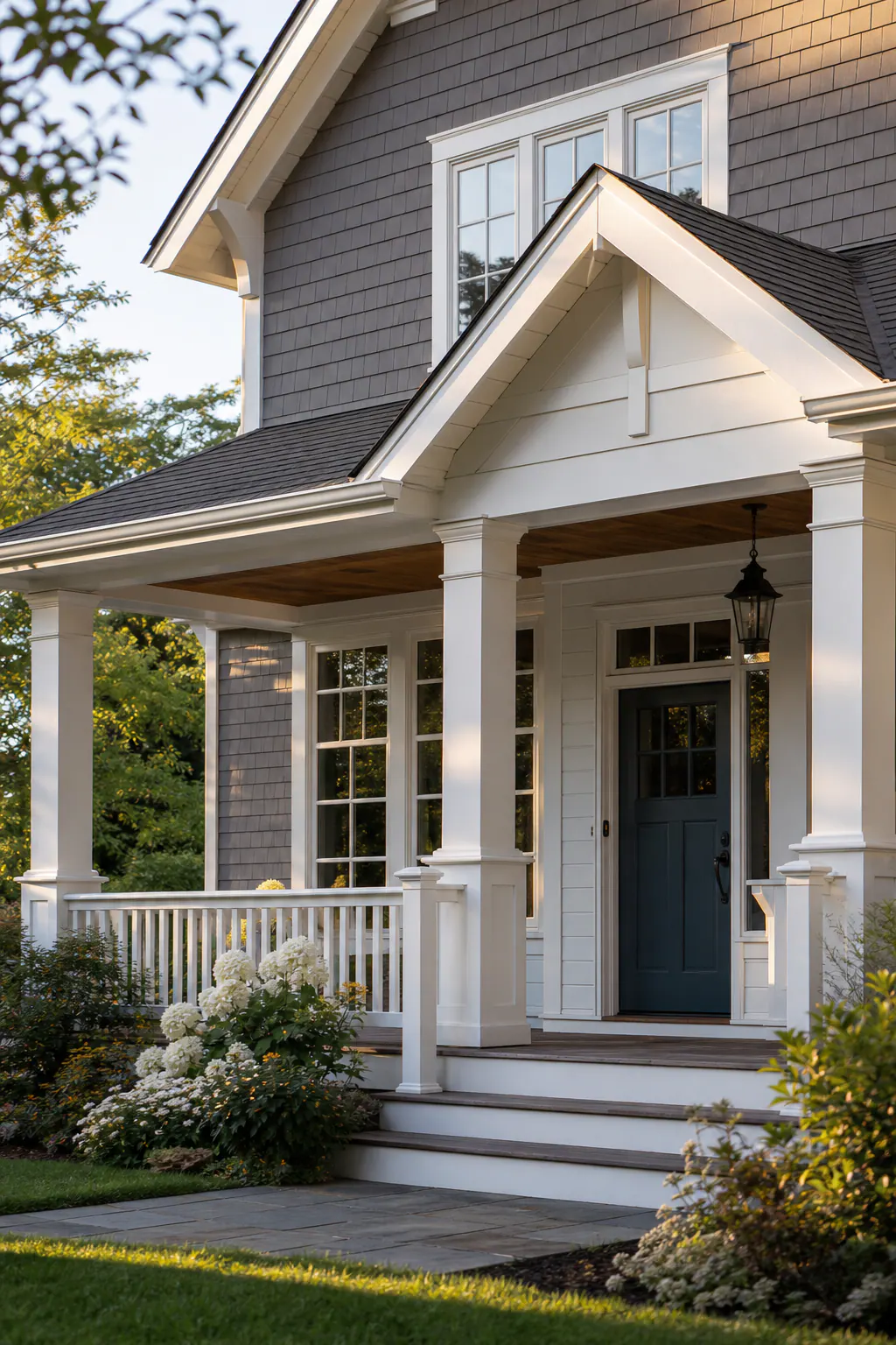 Exterior Window and Porch Trim