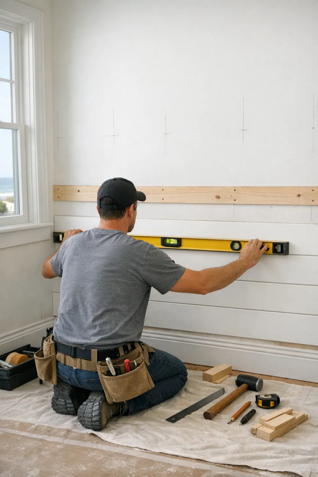 Finish Carpenter Setting the Starter Course