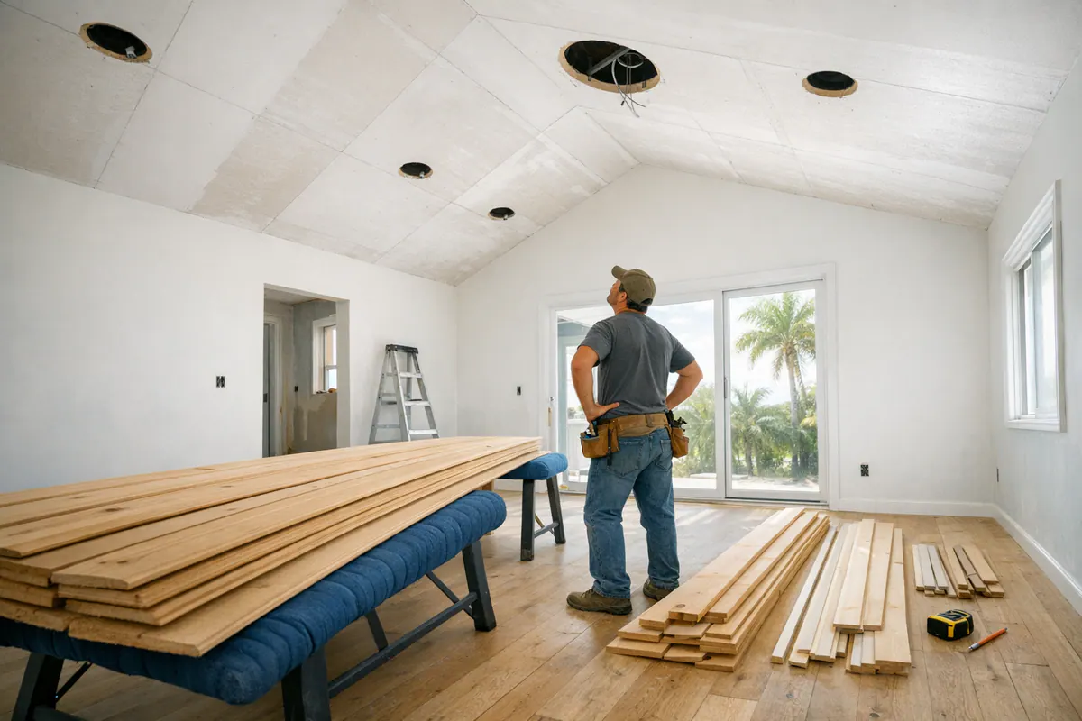 Planning a Vaulted Ceiling Project