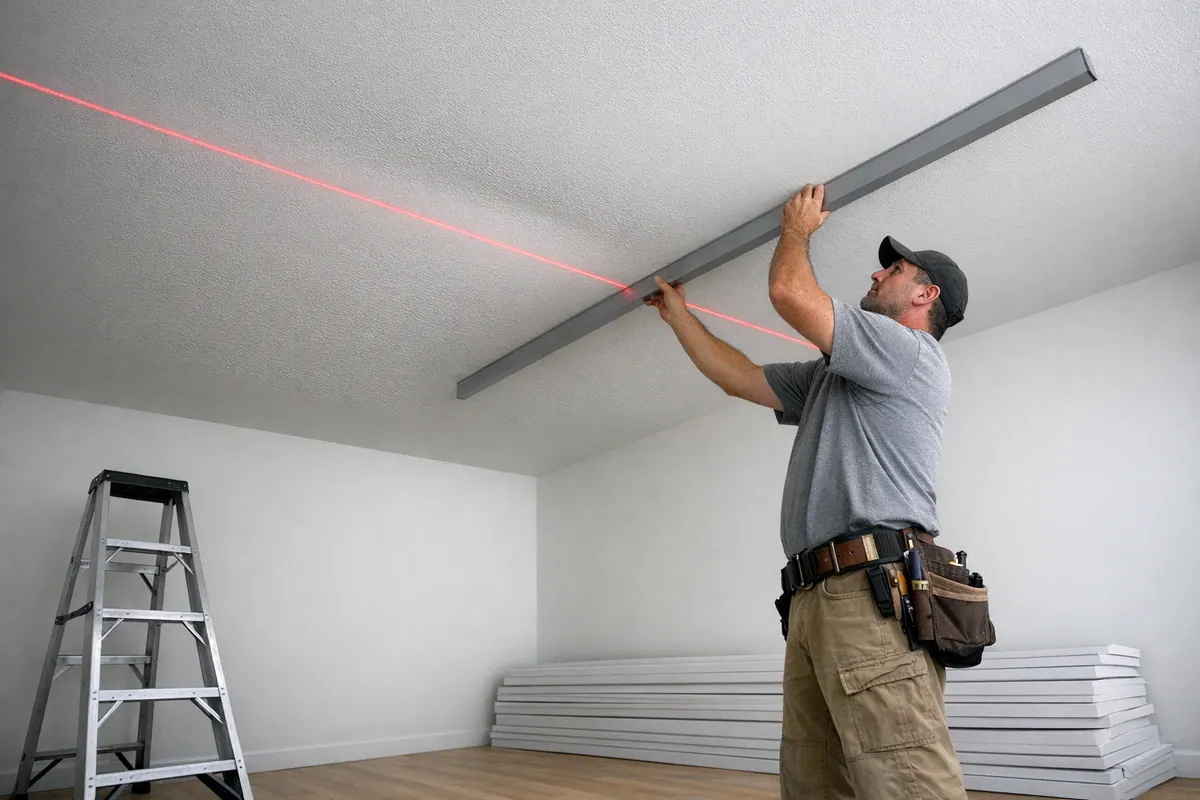 Ceiling Layout Preparation