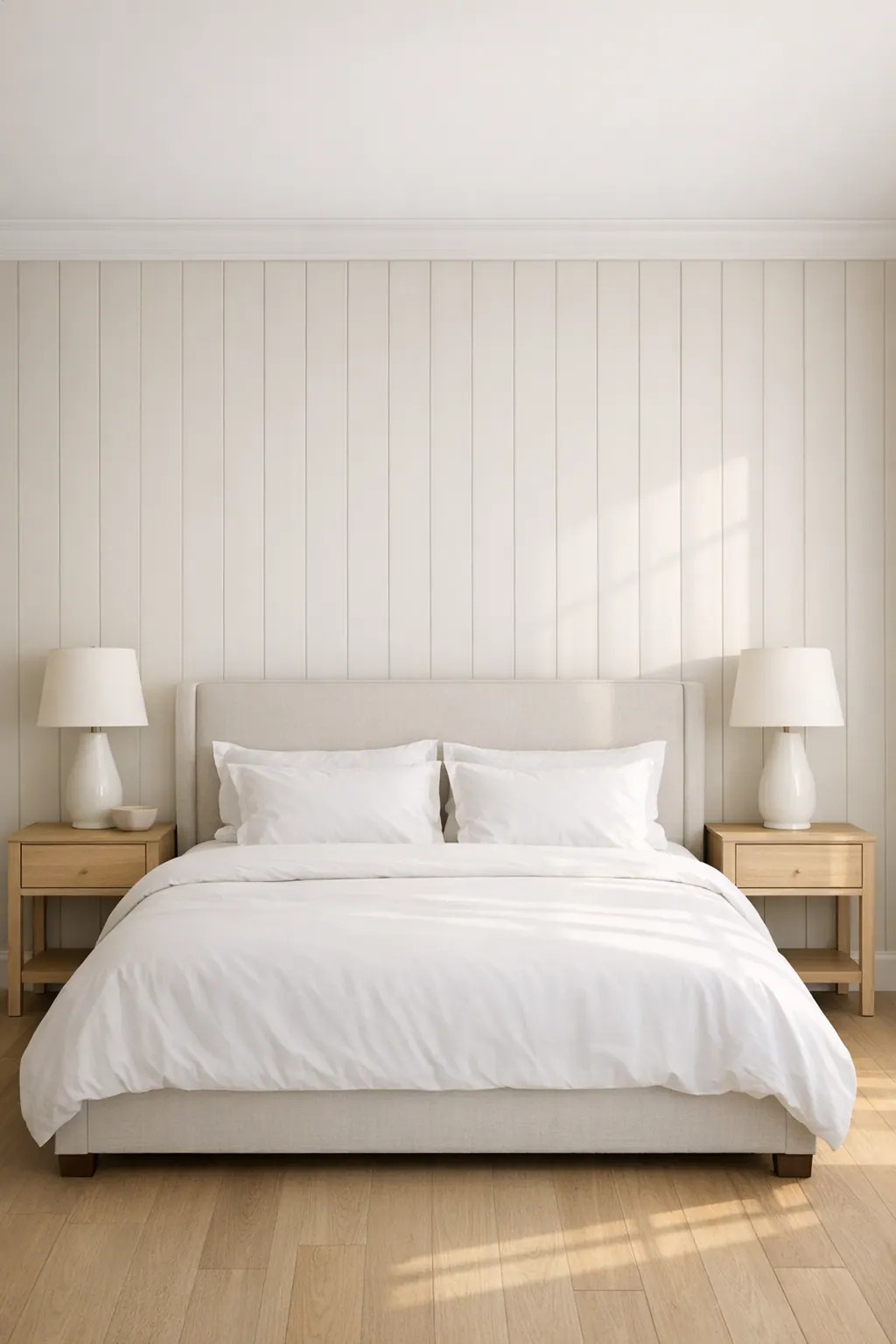 Bedroom Headboard Feature Wall