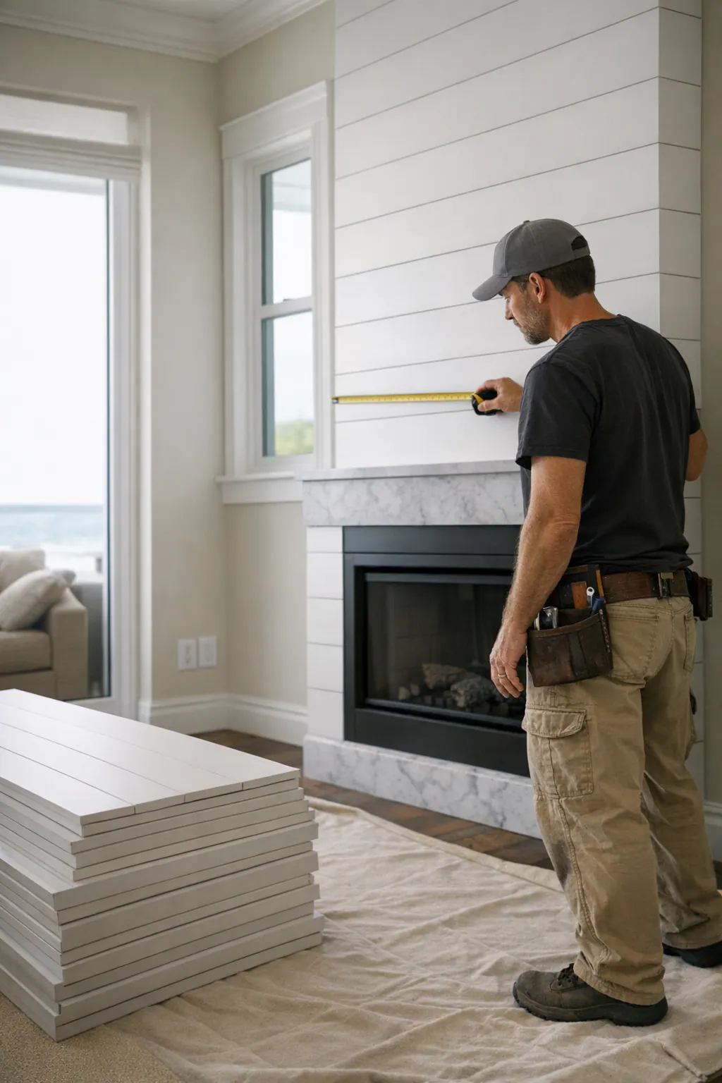 Finish Carpenter Reviewing Wall Layout