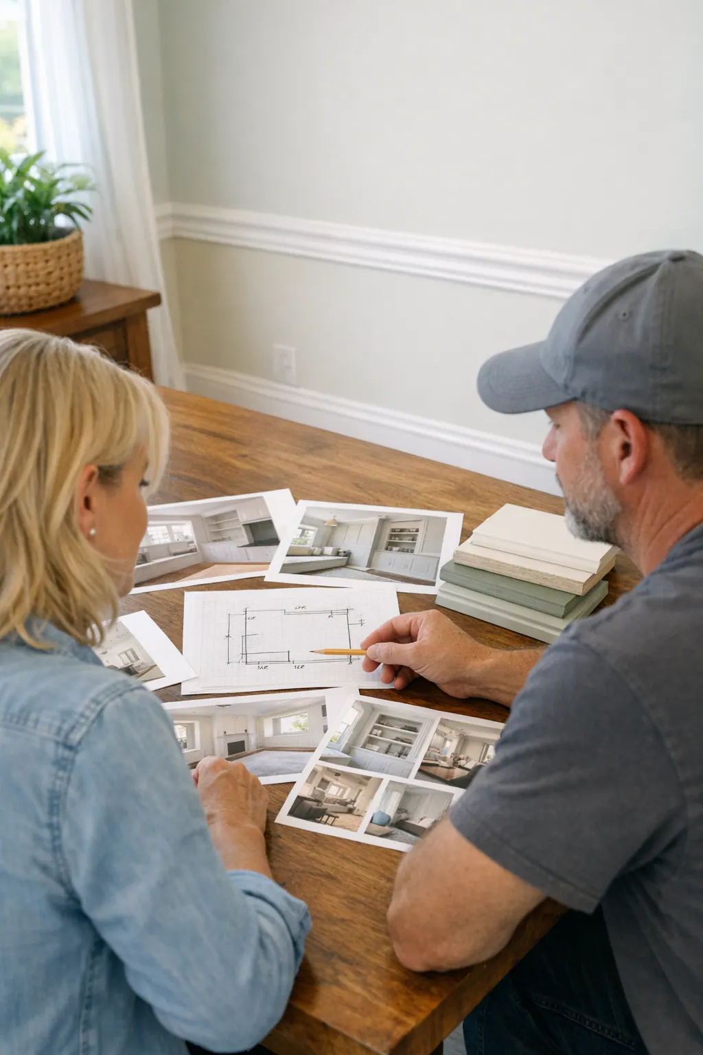 Homeowner Shiplap Consultation