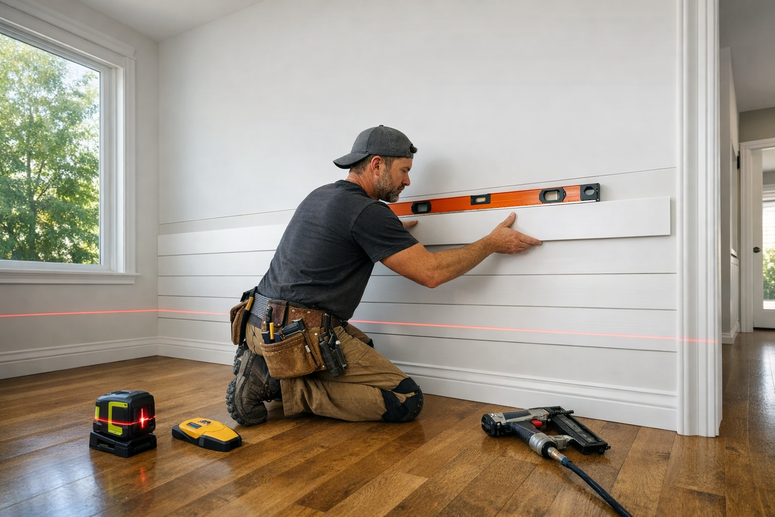 Shiplap Installation