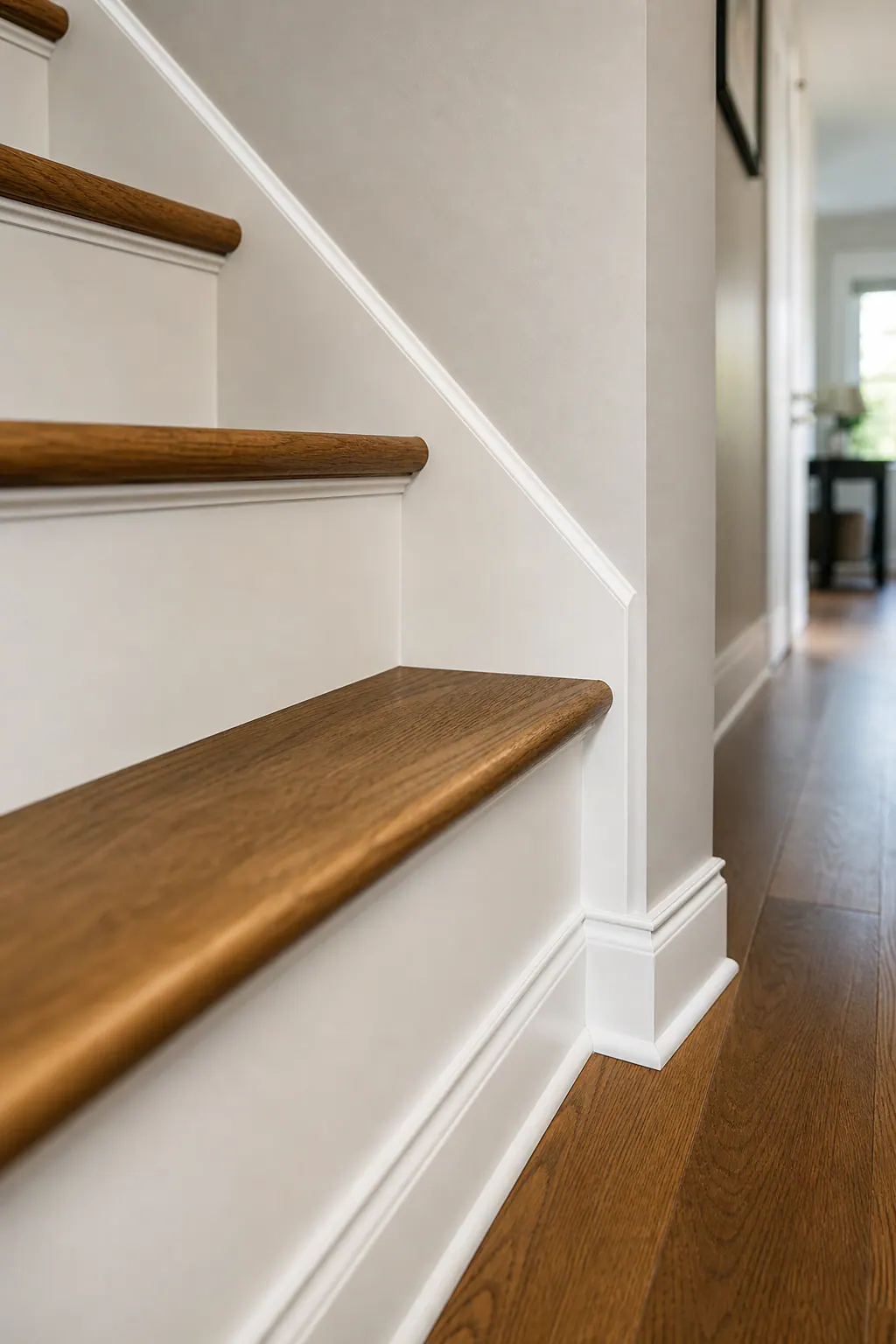 Supporting 2 Stair Skirt Board Detail