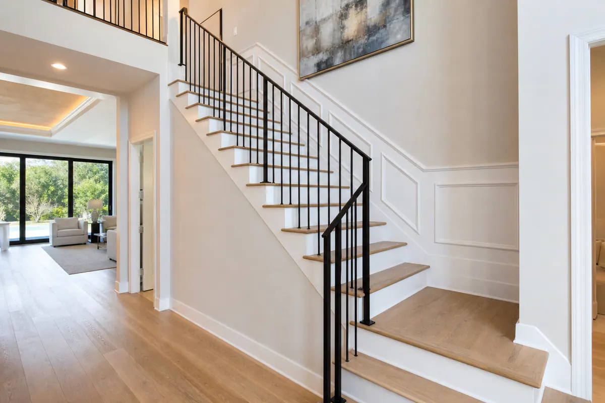 Stair Trim and Wainscoting in Lakewood Ranch