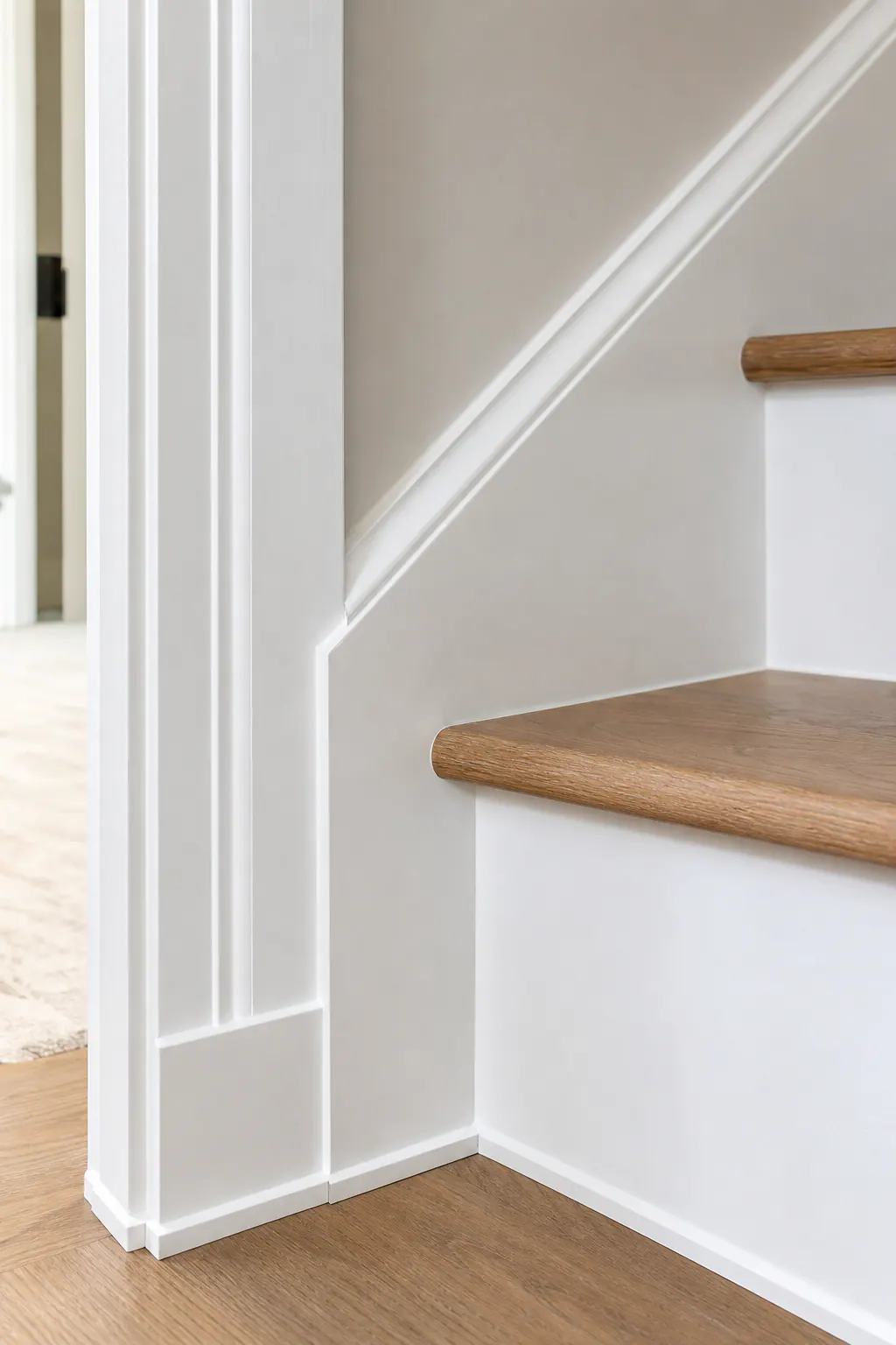 Supporting 2 Clean Stair Trim Junction Detail