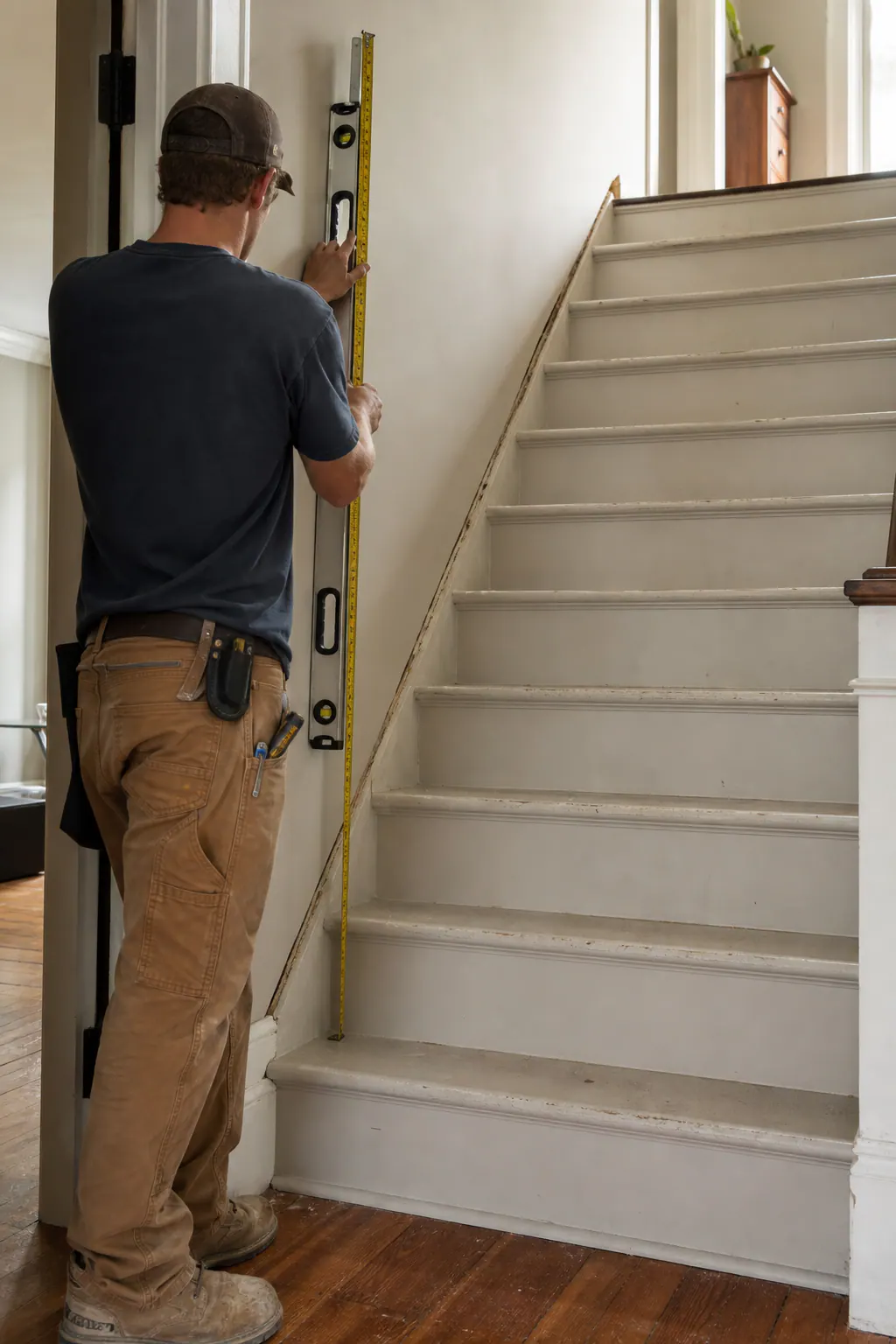Professional Stair Trim Measurement