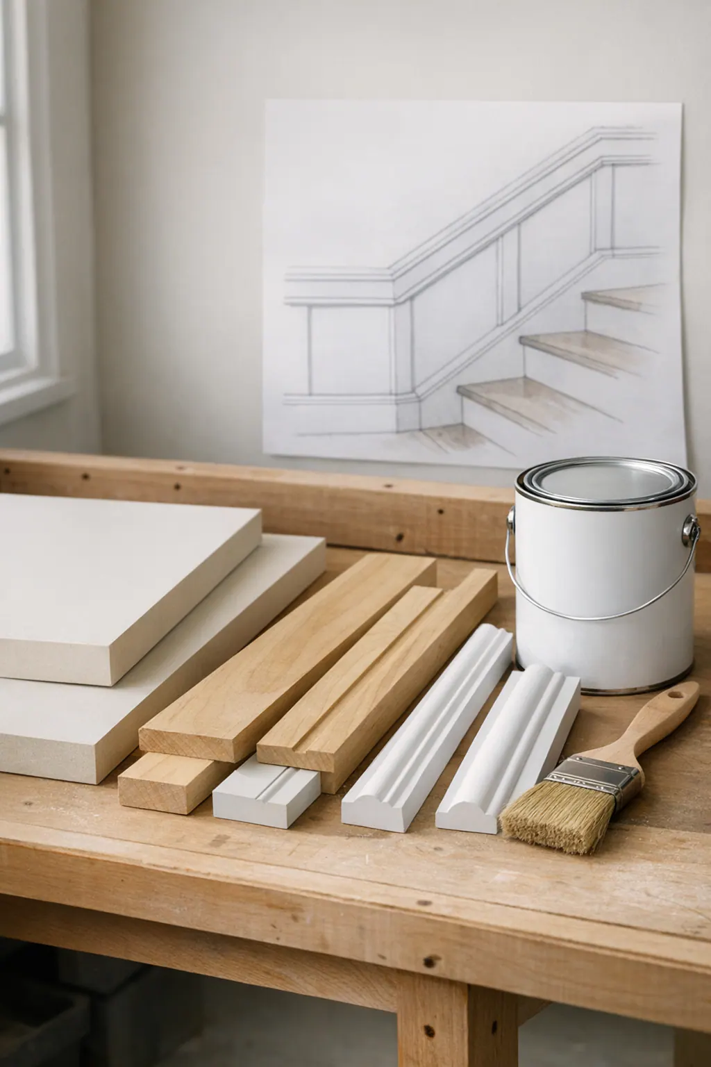 Supporting 6 Paint Grade Materials And Finish