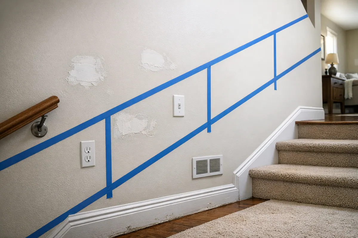 Supporting 7 Existing Staircase Retrofit Plan