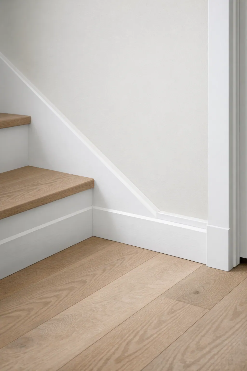 Landing Trim and Baseboard Transition