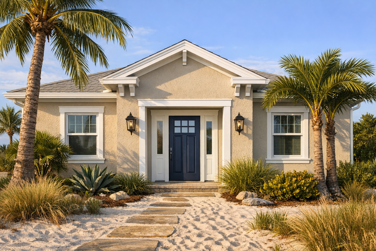 Exterior Trim for Sun and Humidity