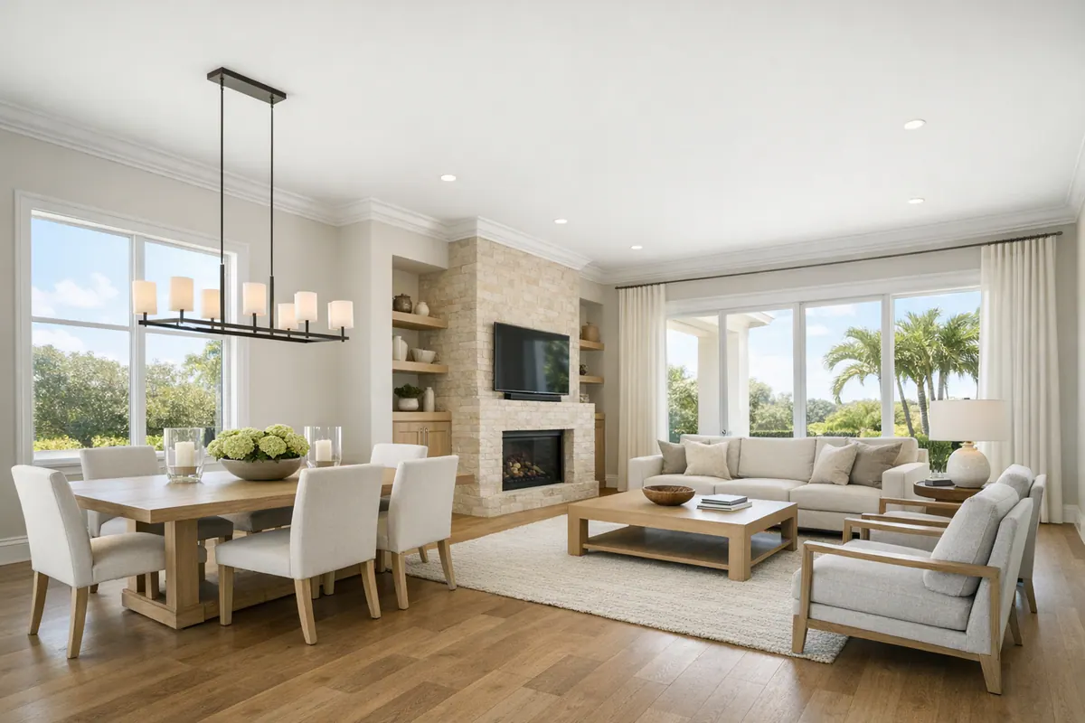 Supporting 6 Trim For High Ceilings And Open
