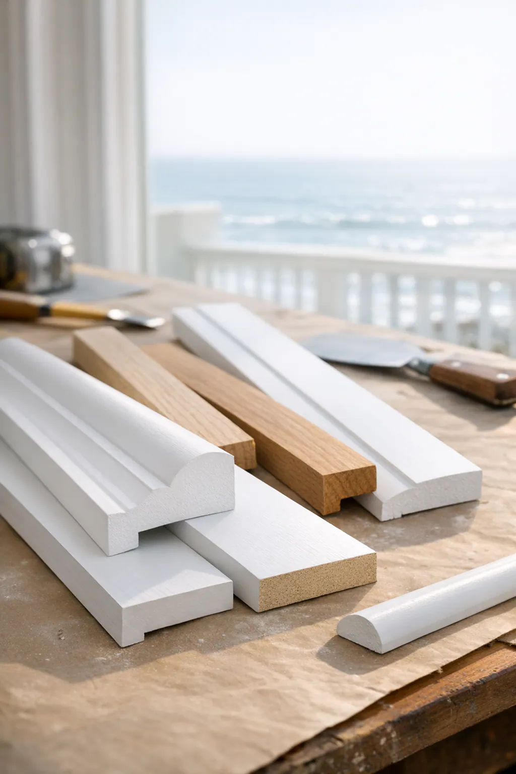 Supporting 2 Humidity Ready Trim Materials
