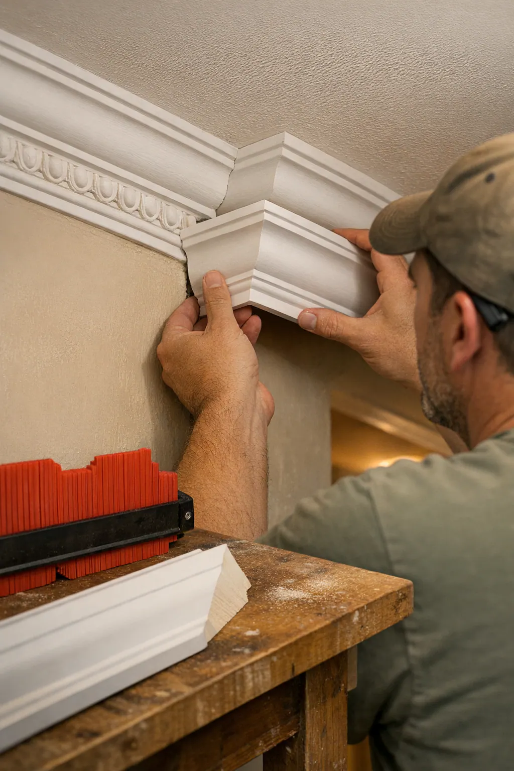 Supporting 6 Matching Existing Molding