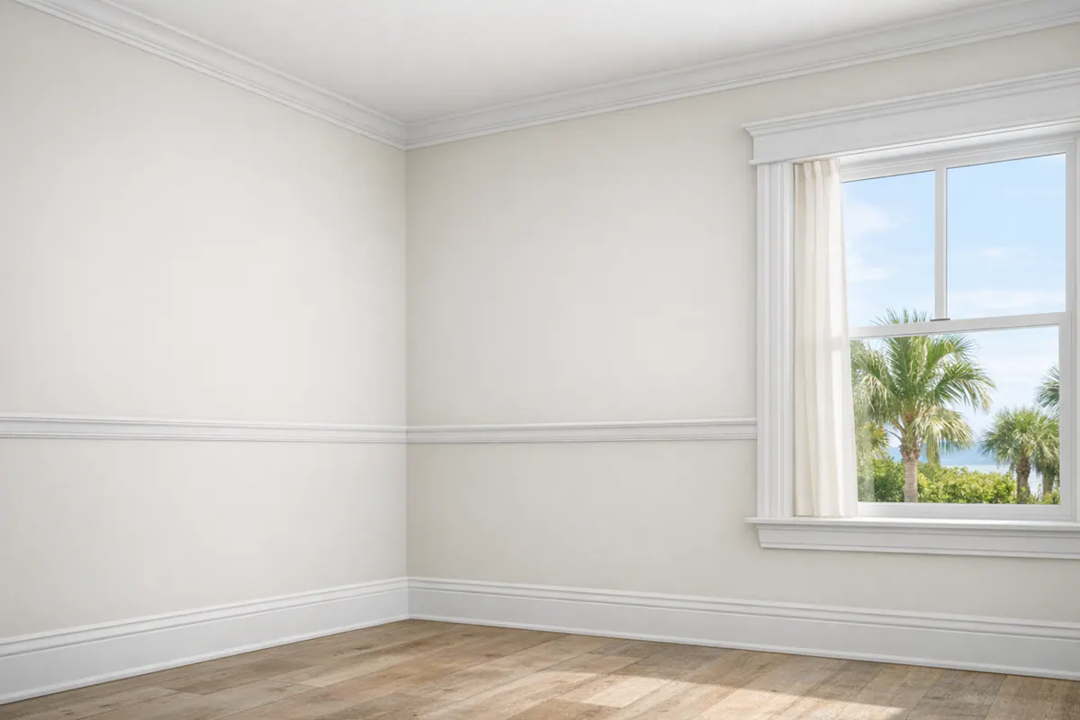 Supporting 3 Trim Options For Finished Room E