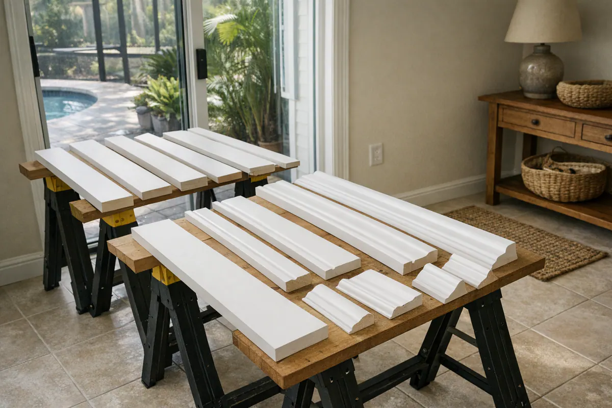 Supporting 4 Selecting Trim Material For Flor
