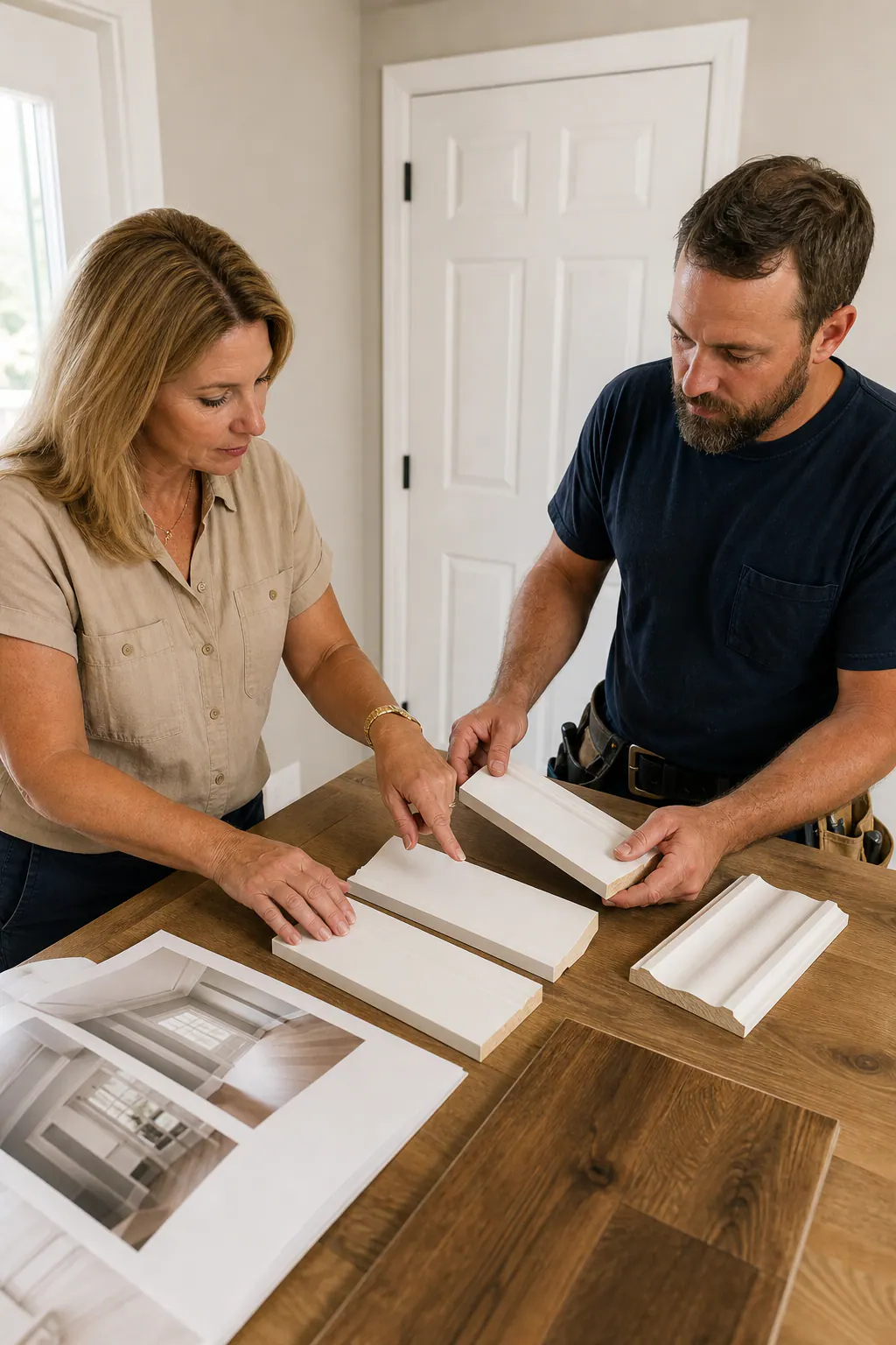 Supporting 3 Choosing Coordinated Trim Profil