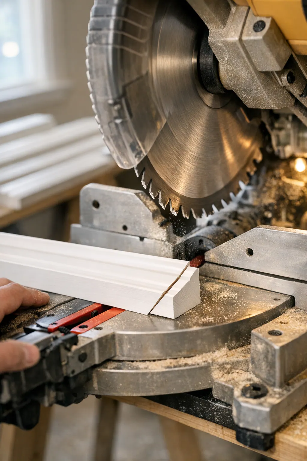 Supporting 4 Cutting Molding To Fit
