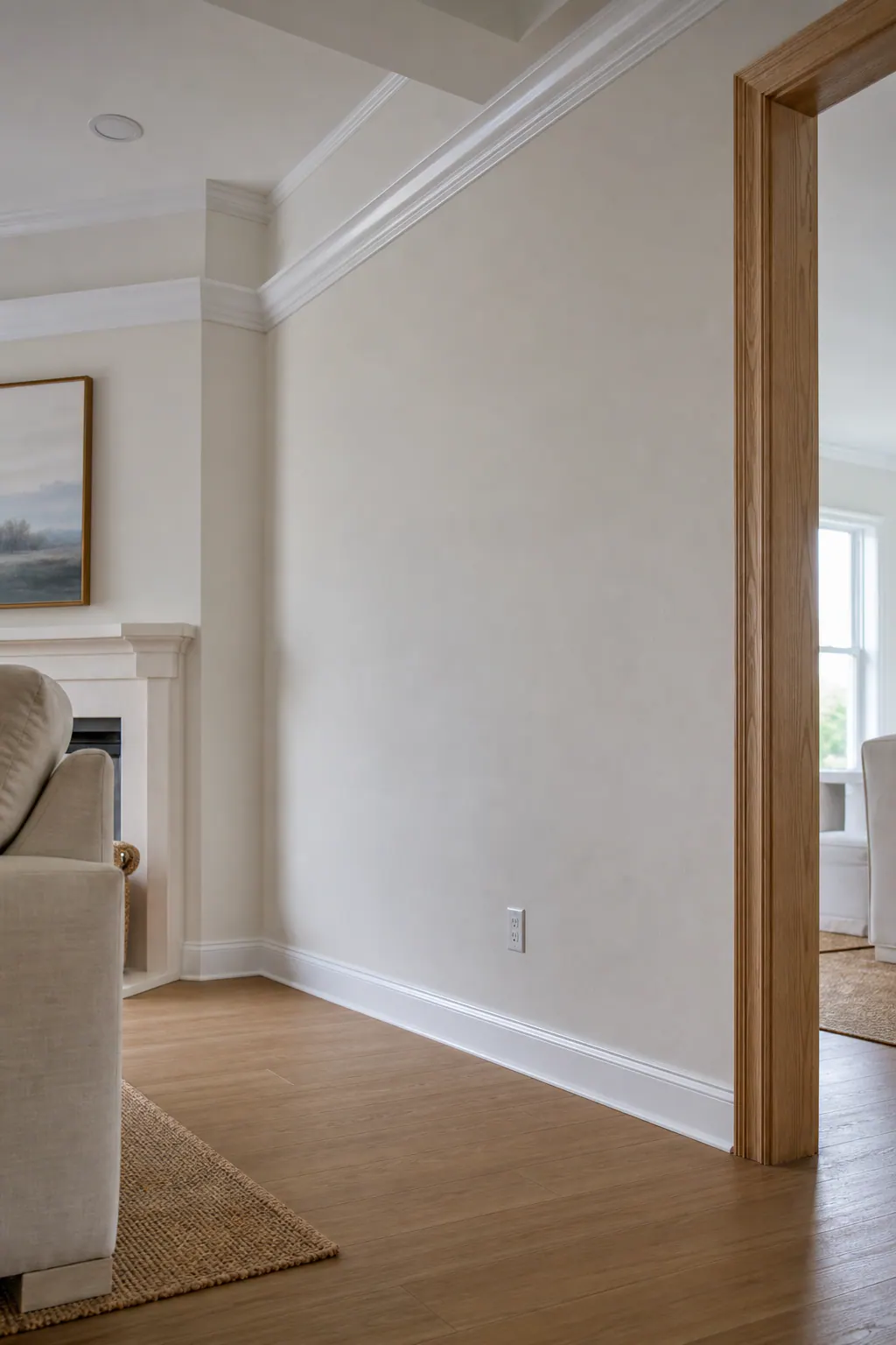 Smooth Painted Interior Trim