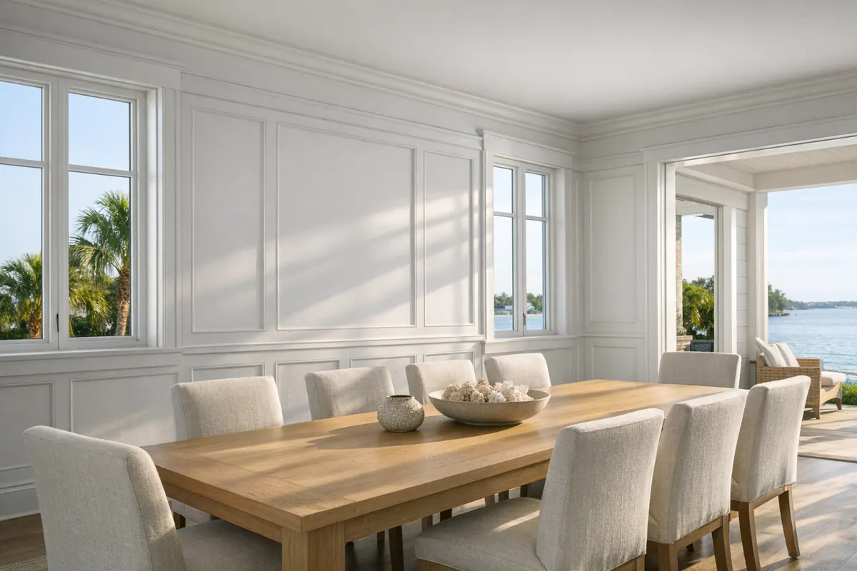 Wainscoting and Wall Paneling in Casey Key