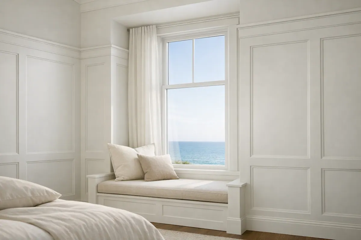 Paneling Resolved Around Built-Ins