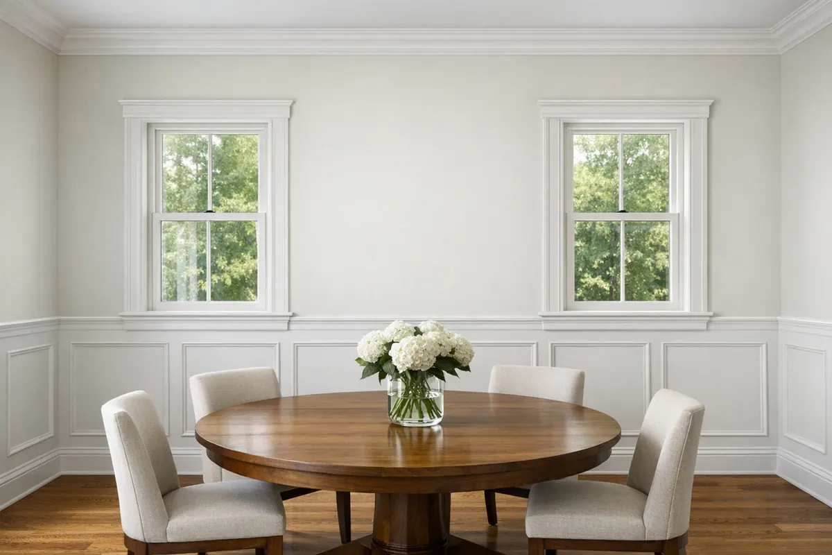 Proportioned Dining Room Panels