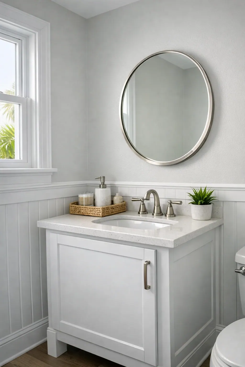 Moisture-Suited Bathroom Paneling