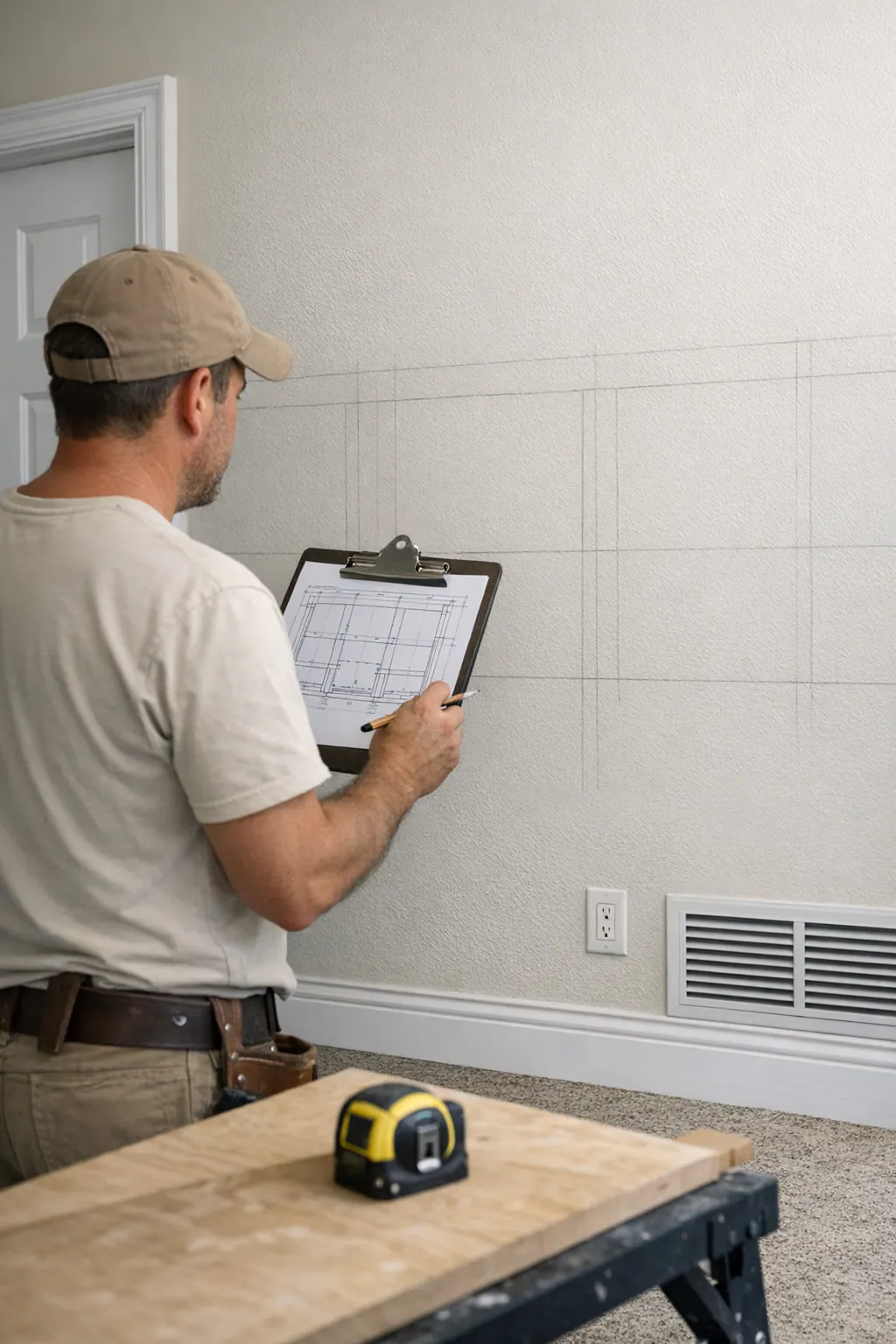 Measured Panel Layout Planning