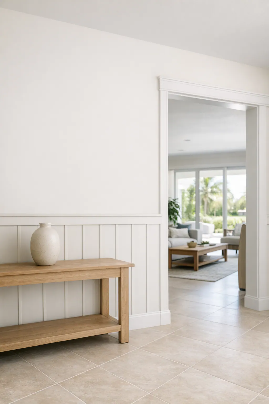 Board and Batten Entryway