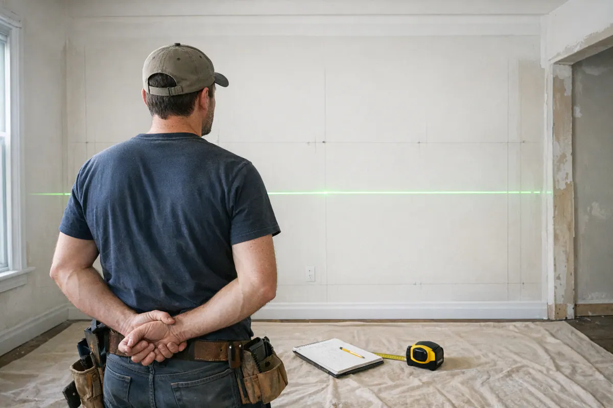 Finish Carpenter Layout Work