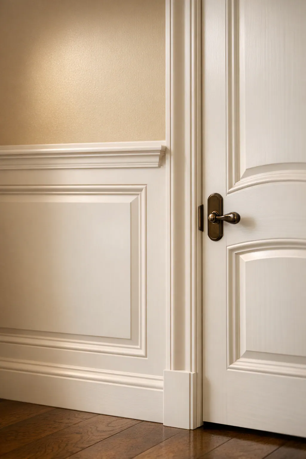 Panel Style Matched to Existing Trim