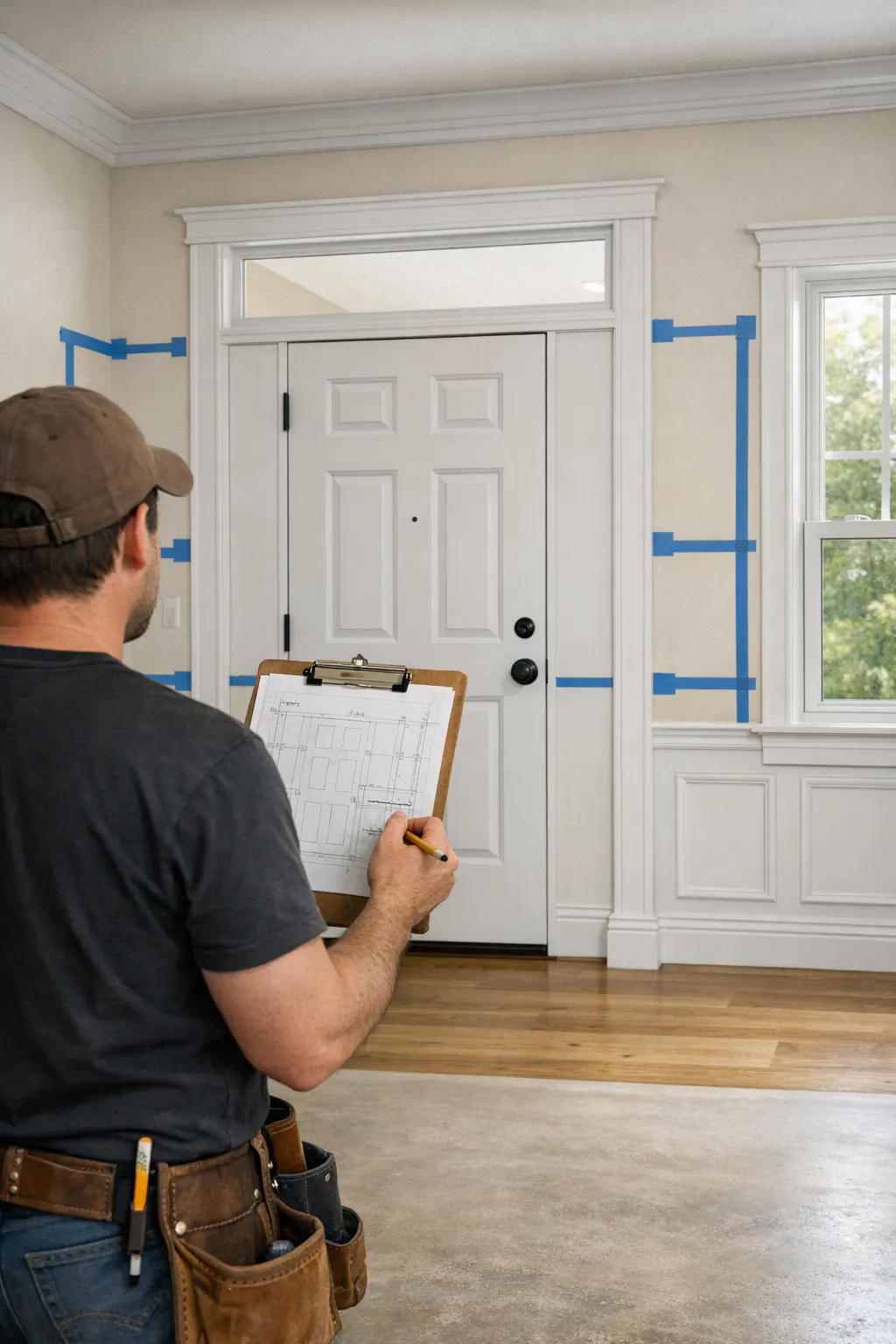 Measured Panel Layout Planning