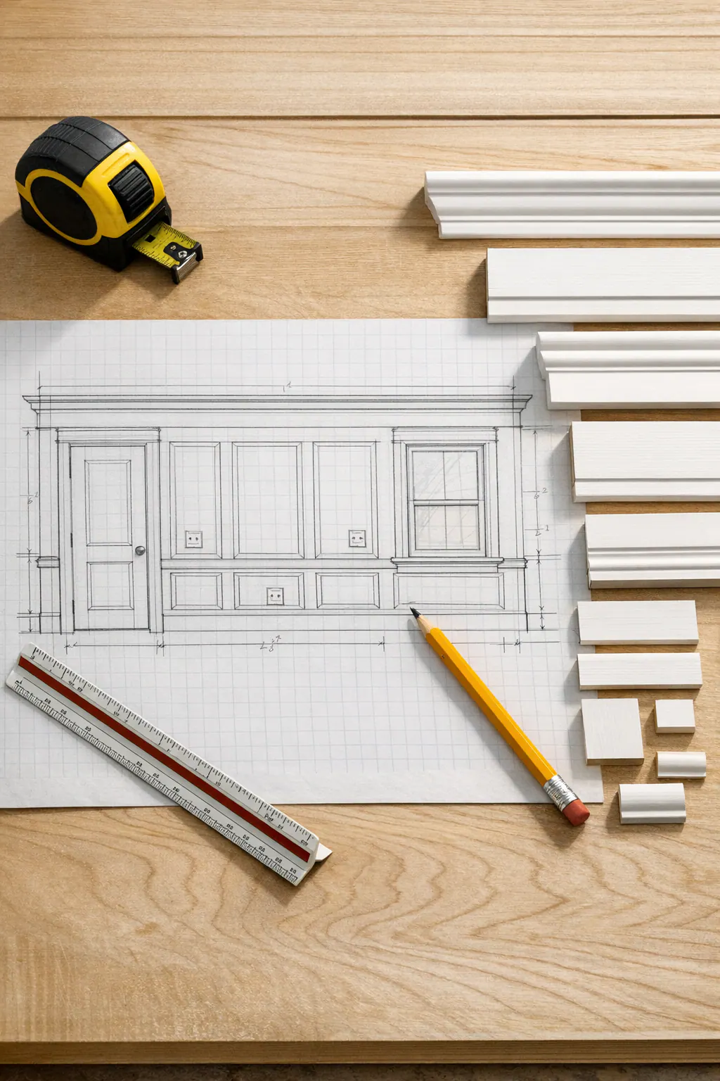 Measured Wall Elevation Planning