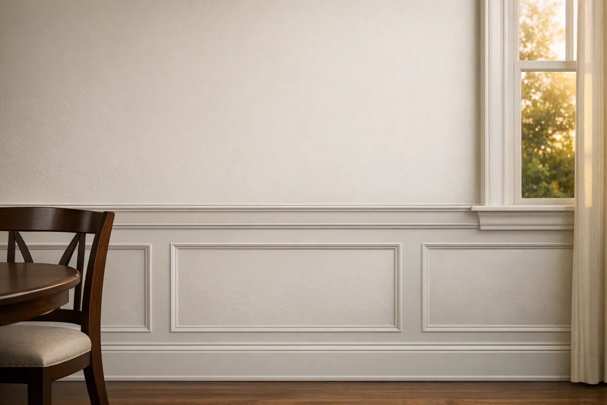 Proportioned Dining Room Wainscot