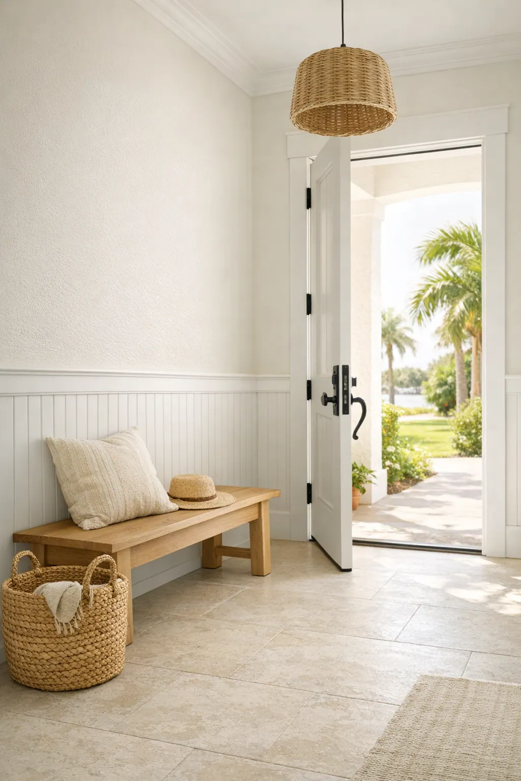 Relaxed Beadboard Entry