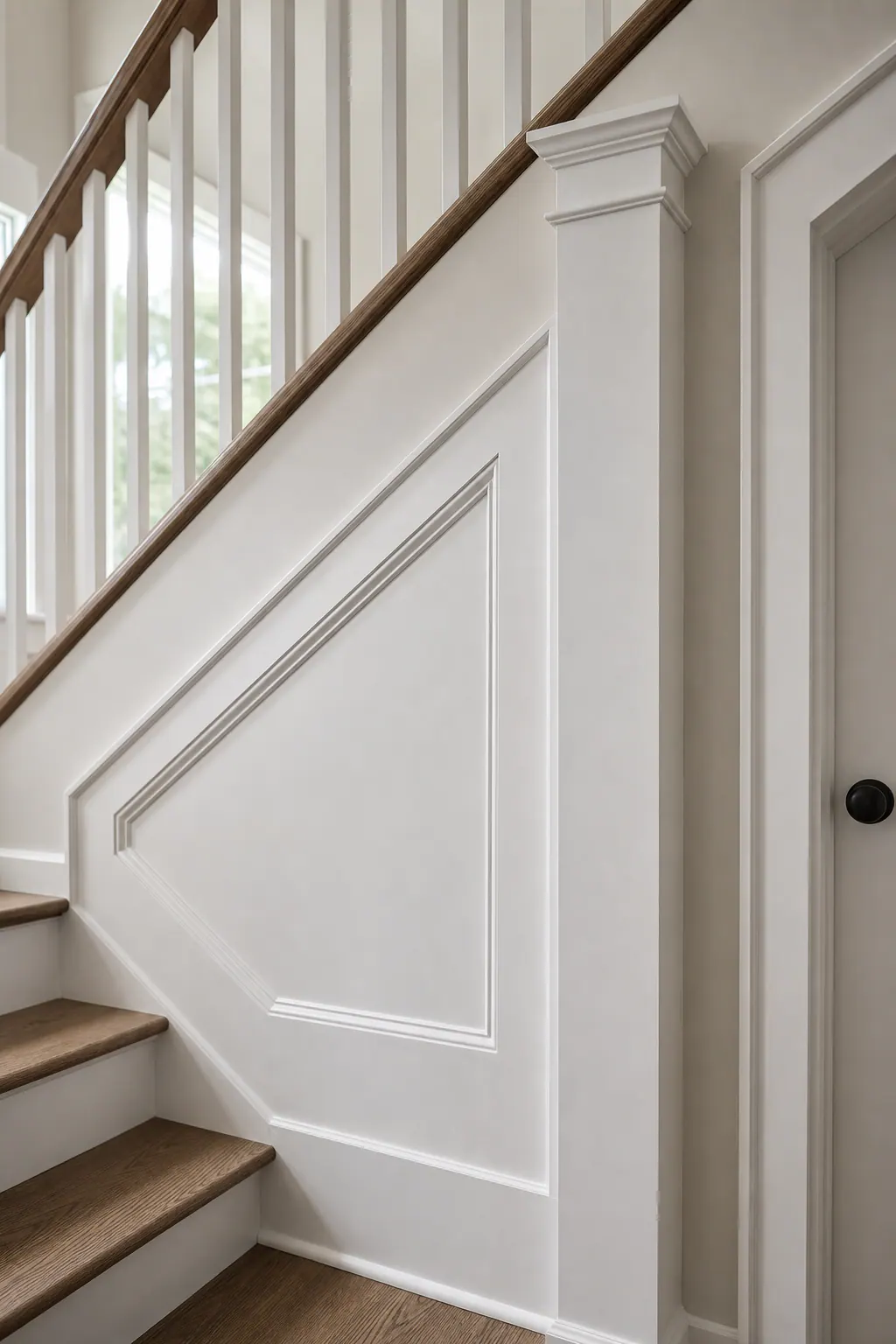 Staircase Wainscoting Detail