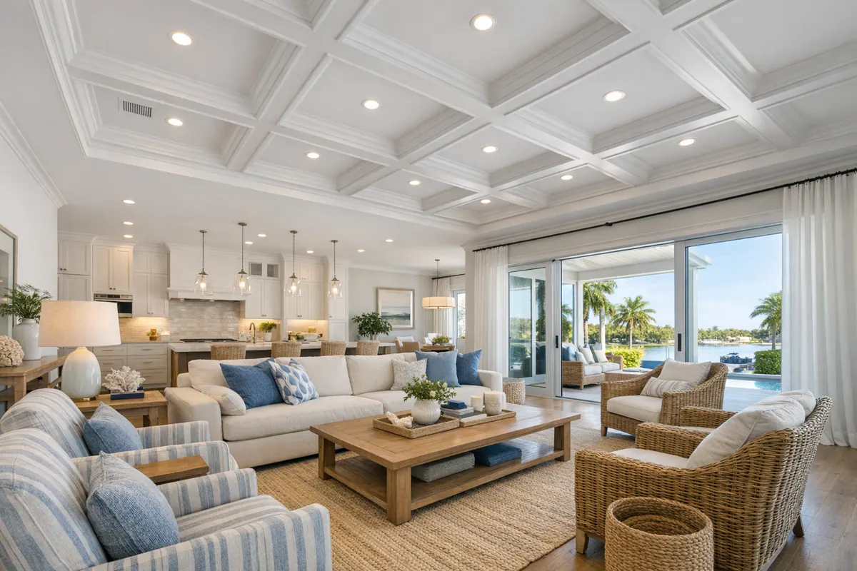What to Plan Before Installing Coffered Ceilings or Decorative Ceiling Trim
