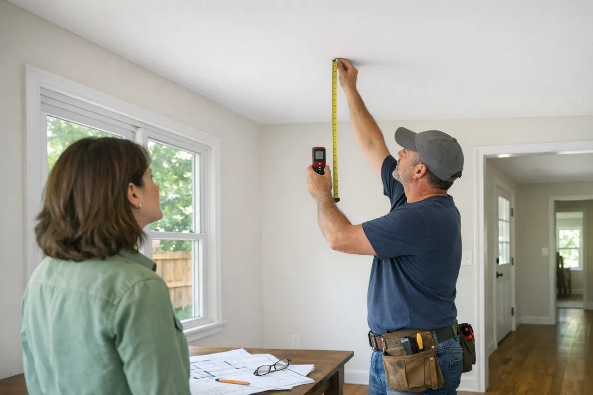 Measuring Ceiling Height and Room Proportions