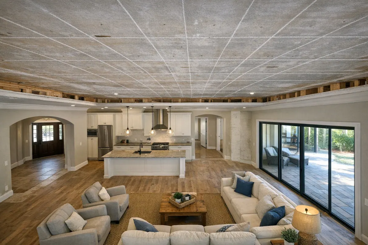 Ceiling Layout Centerlines and Sightlines