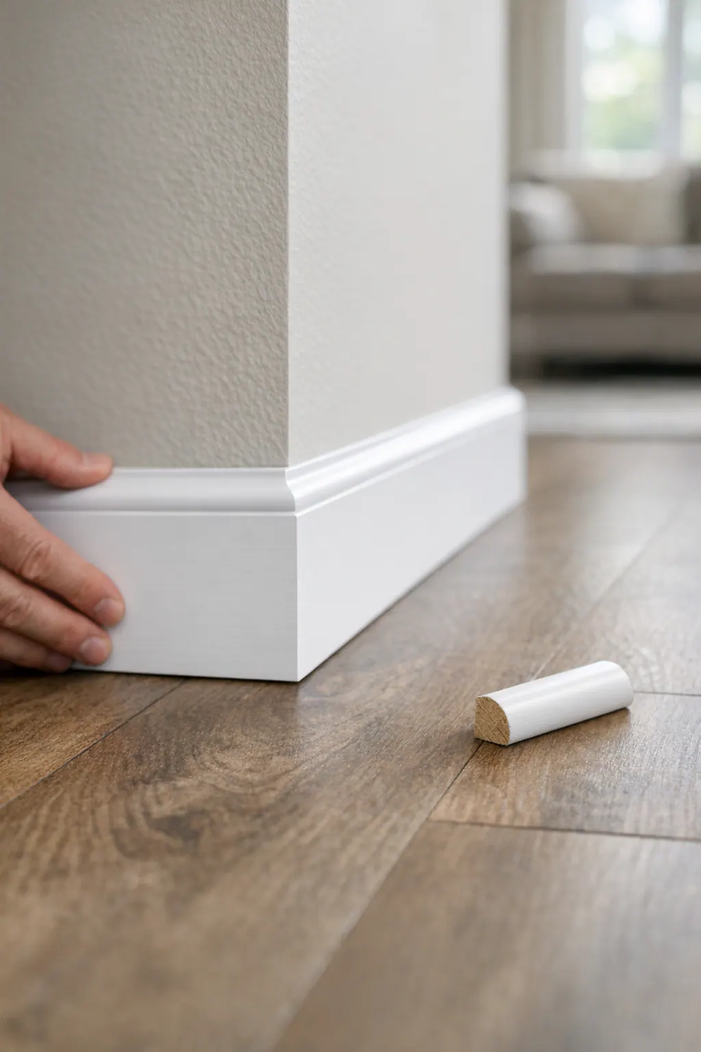 Baseboards After Flooring