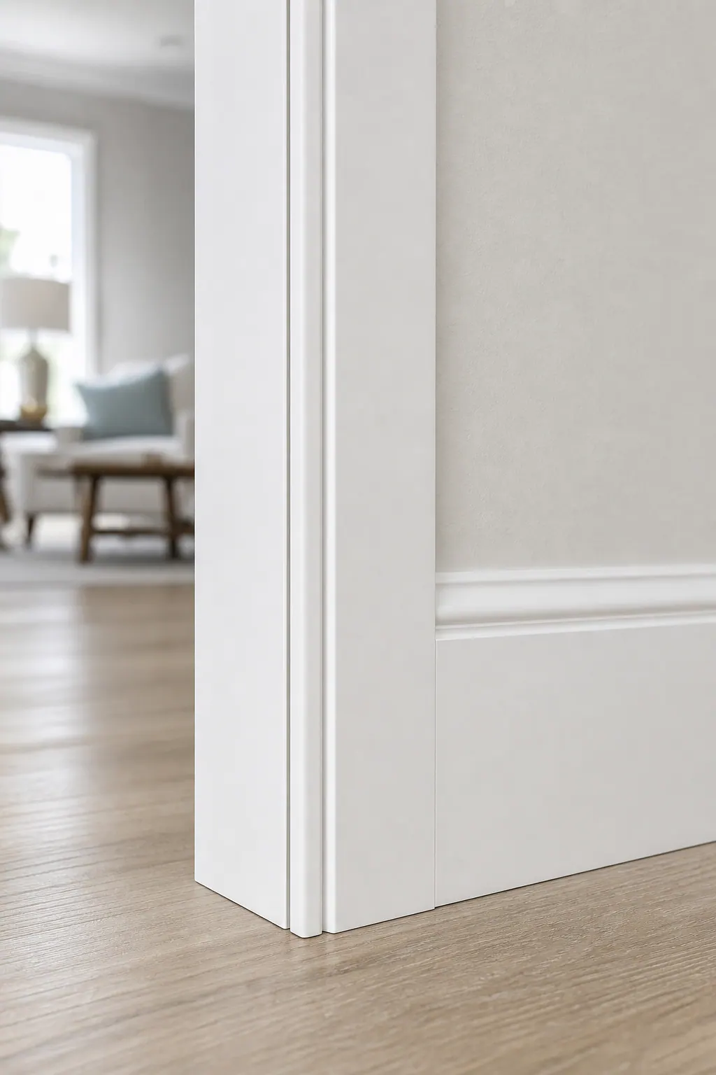 Supporting 3 Precision Finish At A Doorway