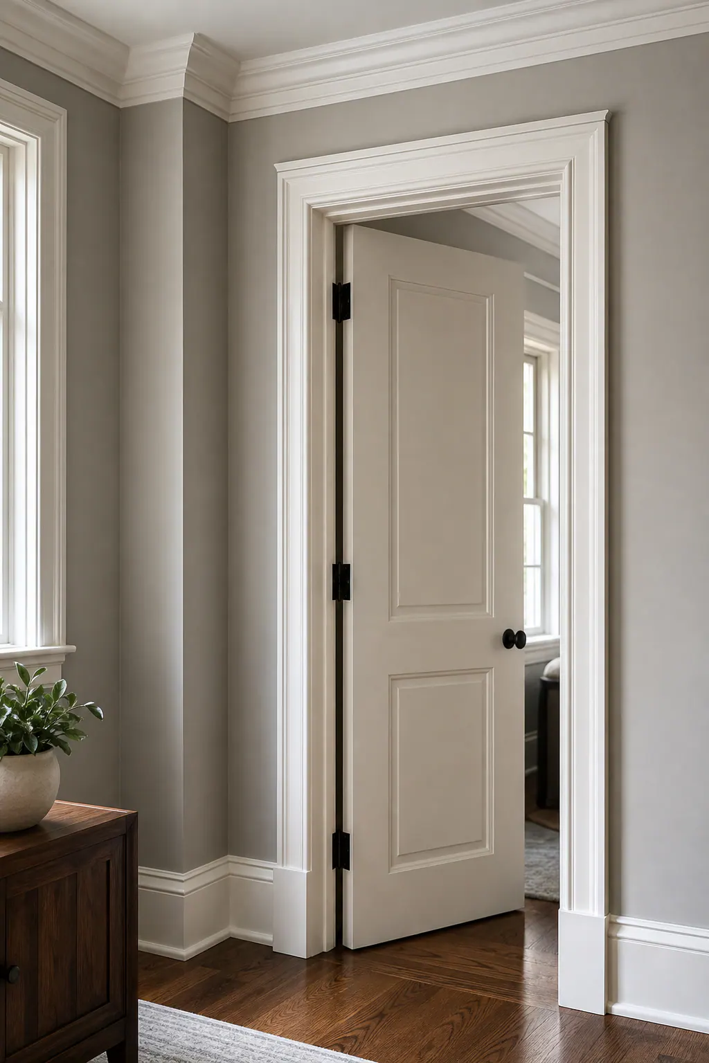 Profile Hierarchy at a Door Opening