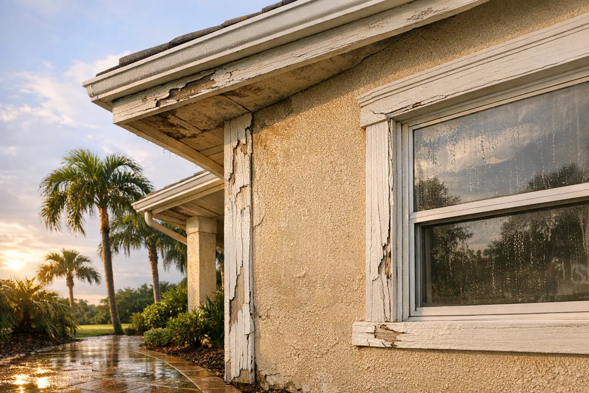 Why Trim Rots in Florida Homes, and When to Repair or Replace It