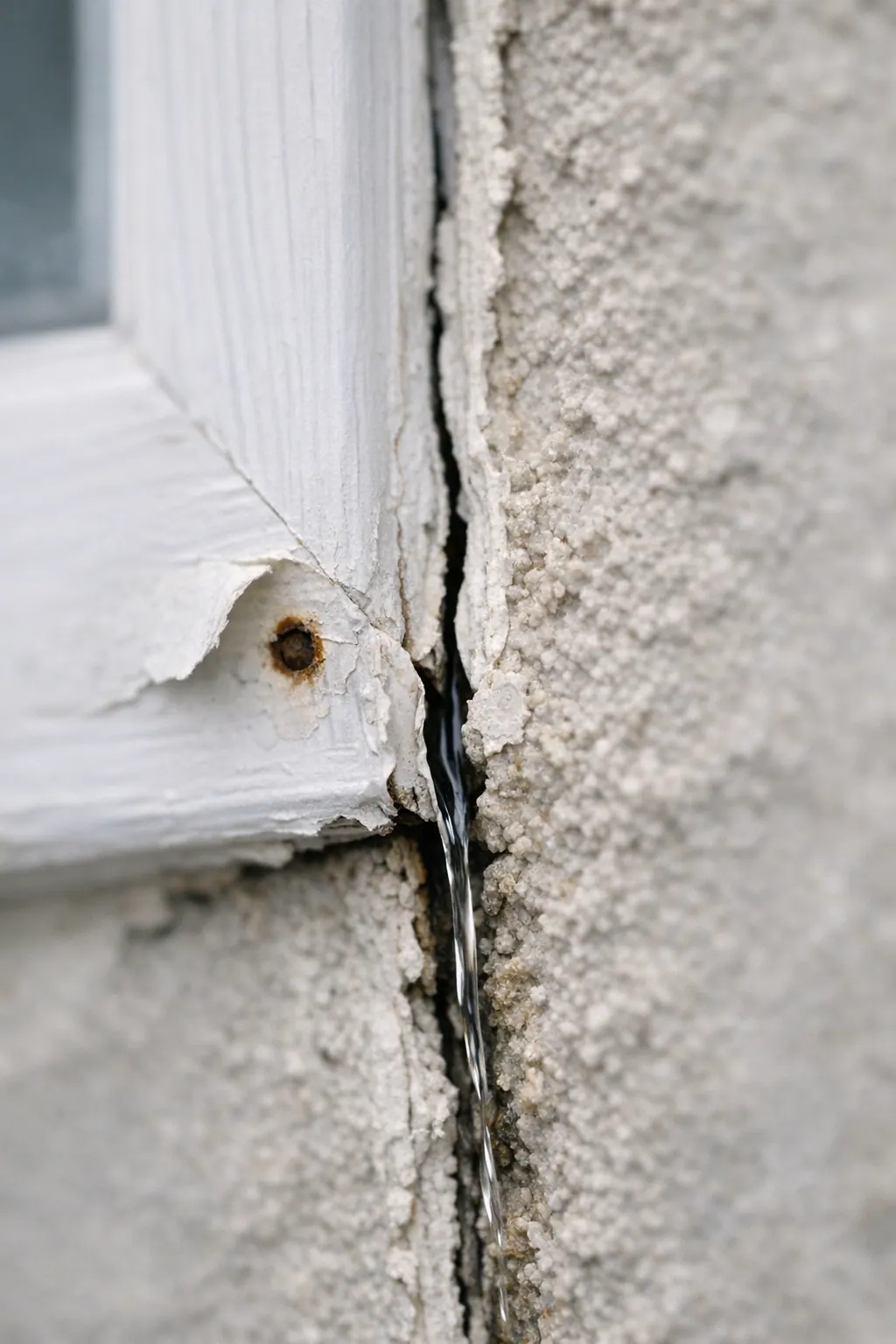 Failed Caulk at Window Trim